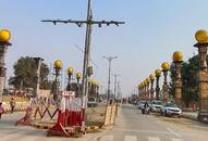 Ayodhya s ram mandir pran pratishtha Streets are Being Decorated Using Stones zrua