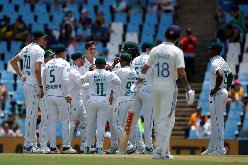 IND vs SA, 1st Test Day 2 Update: Ton-up Elgar Guides South Africa to 256-5, Lead India by 11 Runs at Stumps KRJ