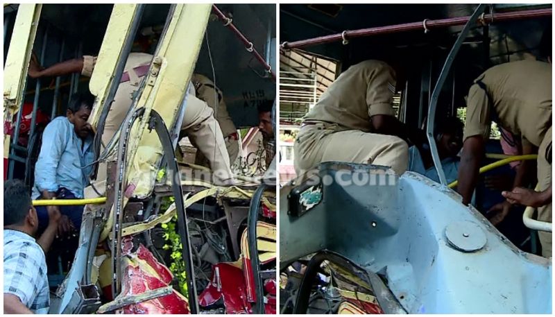 pathanamthitta ksrtc bus accident many people were injured joy