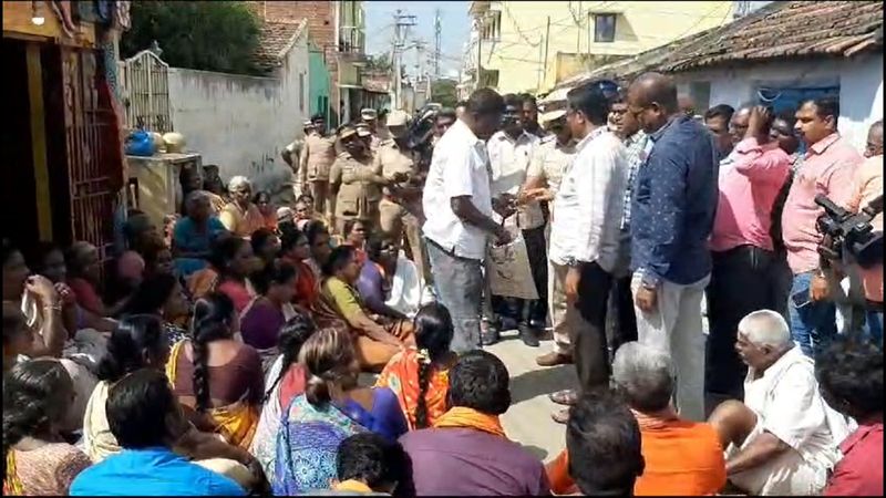 government officials demolish temple in salem district for disturbed vehicles vel