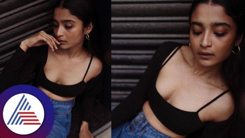 kannada bold actress chaithra achar in modern look photos viral in social media gvd