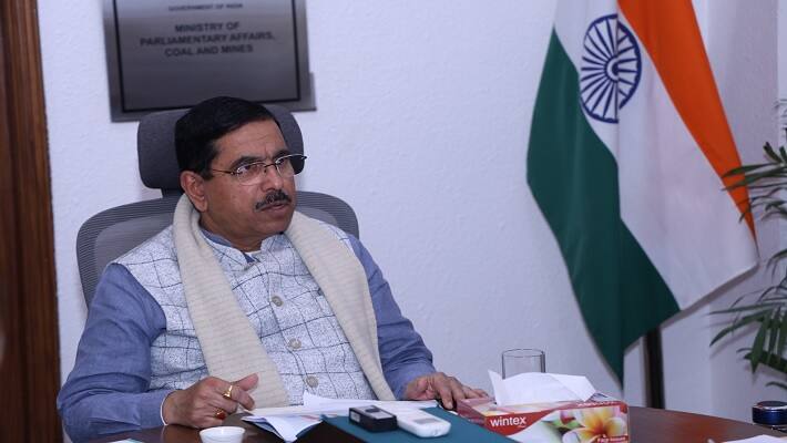 Minister Pralhad Joshi said Union Interim Budget 2024 is not inspired by Lok Sabha elections sat