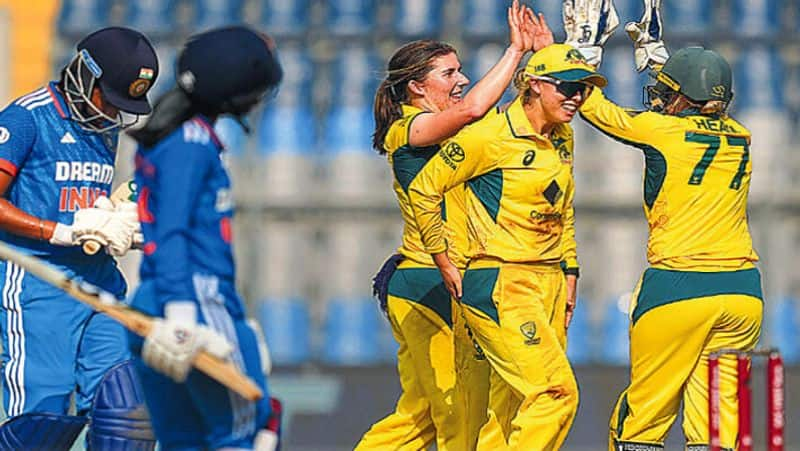 India Women vs Australia Women , 2nd ODI : Australia win by 3 runs; seal series ksp