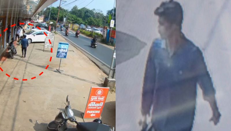 youth theft doctors bag from car in kannur cctv visuals out later found empty bag etj