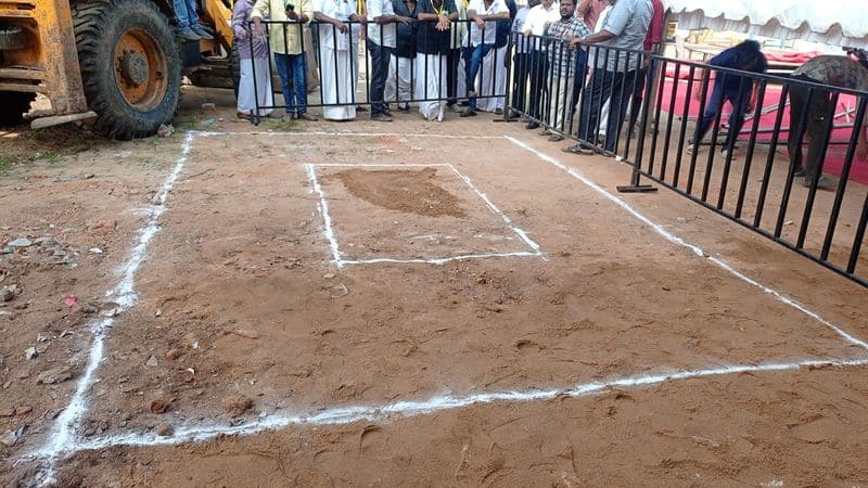 The place where Vijayakanth body will be cremated has been selected at the Dmdk office KAK