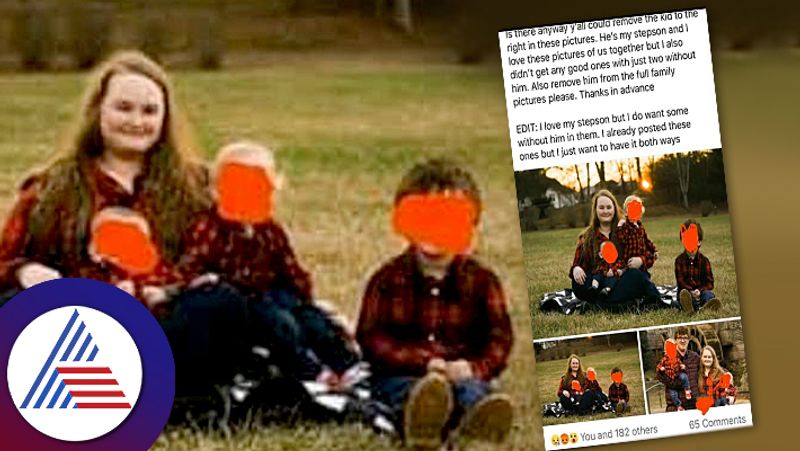 american woman shares facebook post asking help to edit stepson removed from her family photo in tamil mks