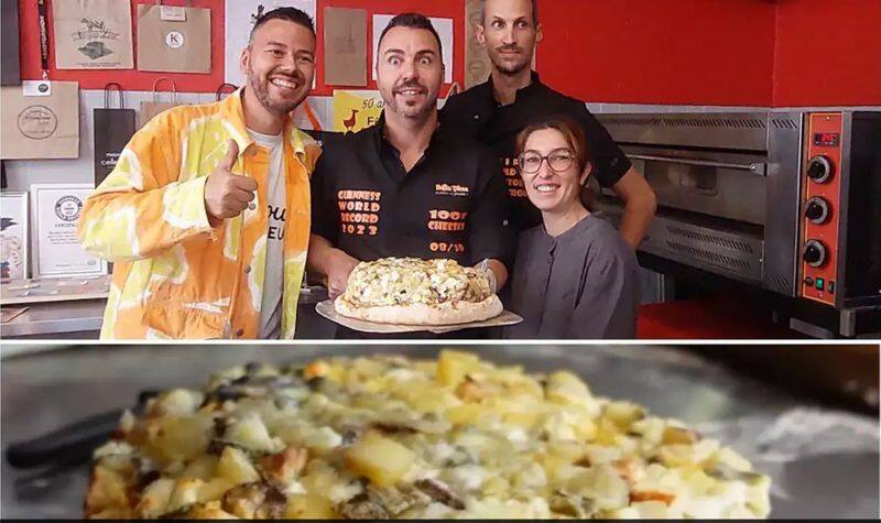 Cheesy triumph: French chefs and YouTube star smash records with a 1,001 cheese pizza extravaganza (WATCH) snt