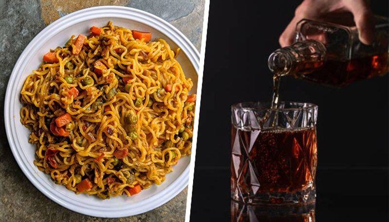 Rum Maggi takes social media by storm in unconventional culinary fusion; leaves internet divided (WATCH) snt