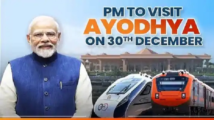 Prime Minister to Ayodhya today. Rehearsal for Maha Samprokshan celebrations, 15000 crores development works started - bsb