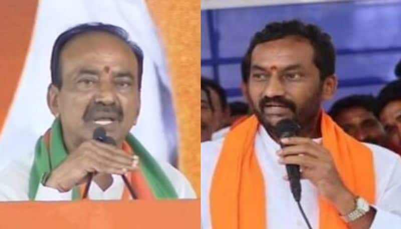 telangana bjp leaders etela rajender vs raghunandan rao ticket war for medak parliament seat kms