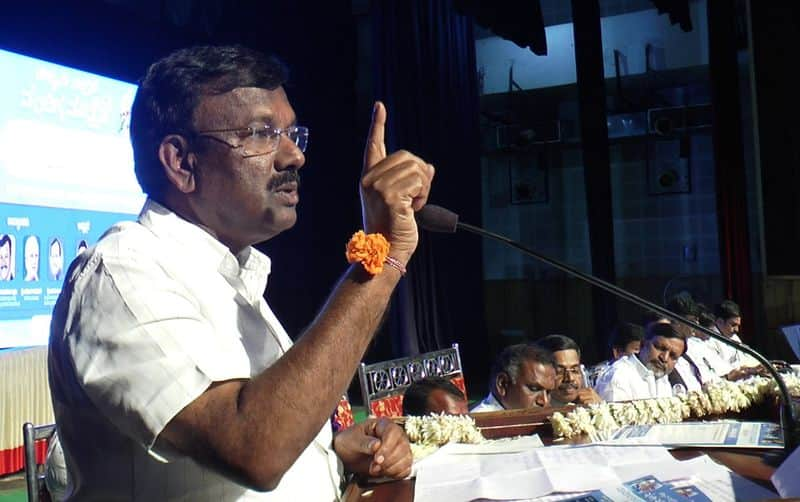 Union Minister A Narayanaswamy Slams On Congress Govt At Bidar gvd