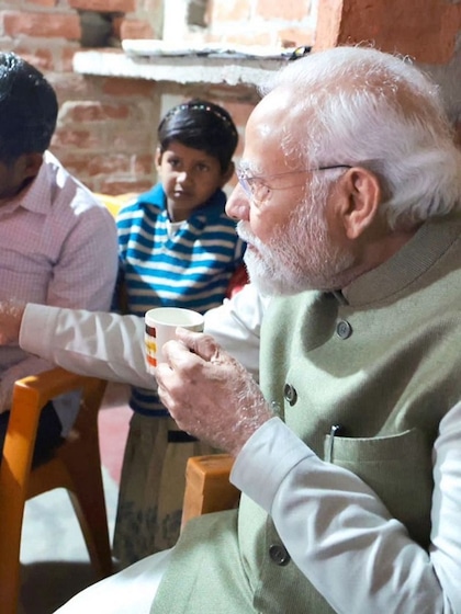 मीरा के घर अचानक क्‍यों चाय पीने पहुंचे पीएम मोदी?
