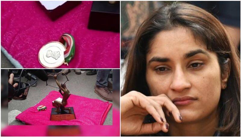 Wrestler Vinesh Phogat Leaves Khel Ratna, Arjuna Award On Kartavya Path kvn