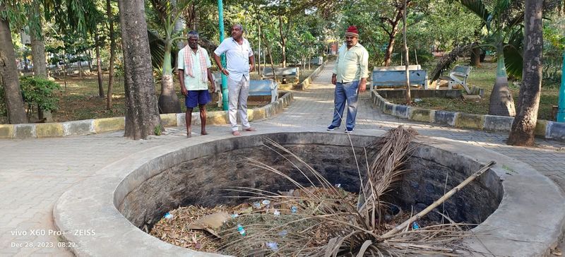 Tumkur  Cultural Ambassador Park is a drunkard's destination snr