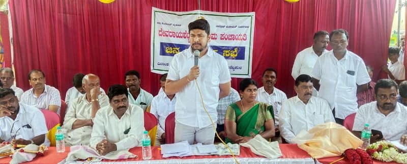 MLA Darshan Dhruvanarayan, quick action to solve the problem of rural areas snr