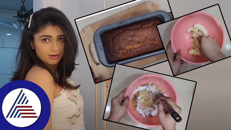 Actress Aditi Prabhudeva makes an easy banana walnut cake for New Year suc