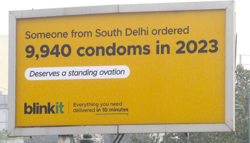 south delhi resident orders 9940 condoms in 2023 says blinkit kms