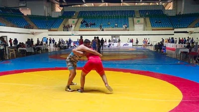 Conflict between National Wrestling Federation and wrestlers issue 10,000 wrestlers troubled in karnataka rav