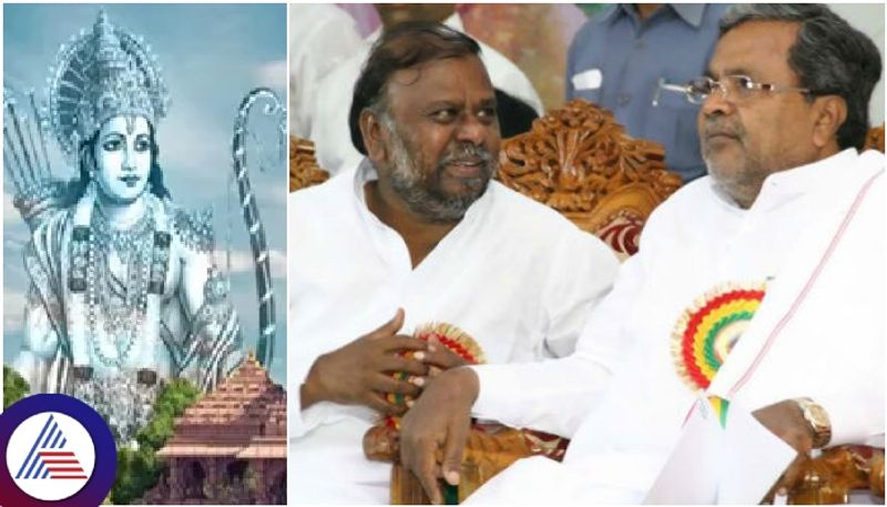 Siddaramaiah is my Ramchandra why am worshipping Ayodhya Rama questioned H Anjaneya sat