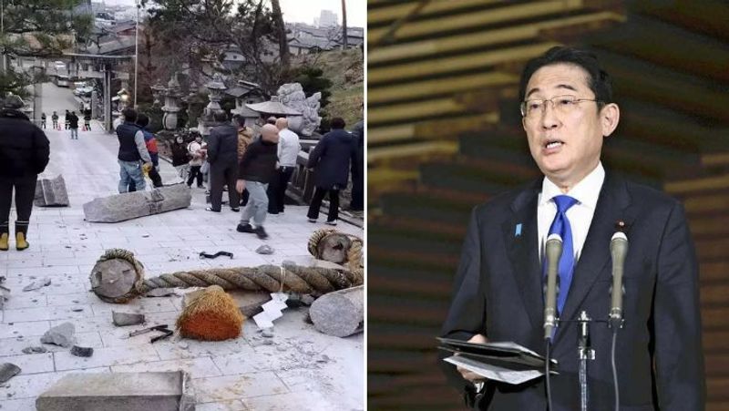 Numerous people died and "extensive" damage was caused by the Japan earthquake:japan Prime Minister Fumio Kishida-rag