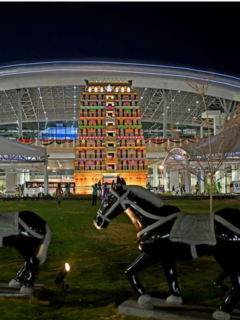 Trichy Airport New Terminal Open tvk