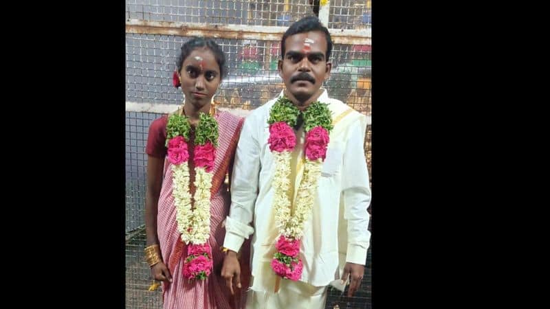 newly married young couple drowned water and commits suicide in salem district vel