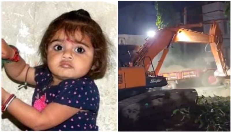 3-year-old girl who was rescued from borewell in Dwarka died apn 