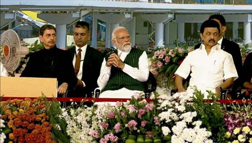 PM Modi inaugurates ambitious Rs 20,000 crore development plan for Tiruchirappalli in Tamil Nadu
