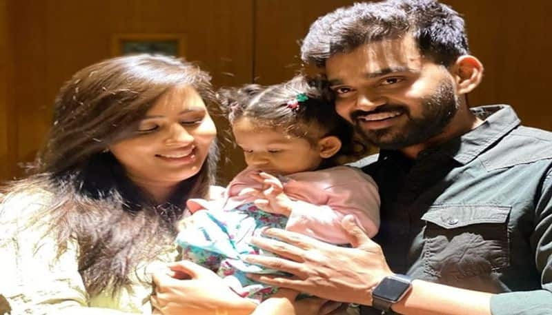 Lakshmi Baramma fame Neha Gowda and Chandan adopted baby girl pav