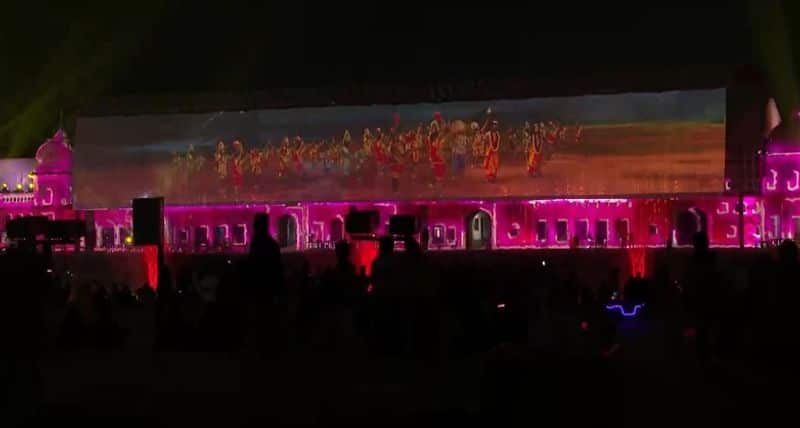 Ayodhya Ram Temple: New experience of watching Ramayan dance in Sarayu River