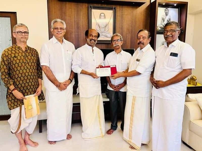 Superstar rajinikanth invited to Ayodhya ram mandir pran pratishtha ckm