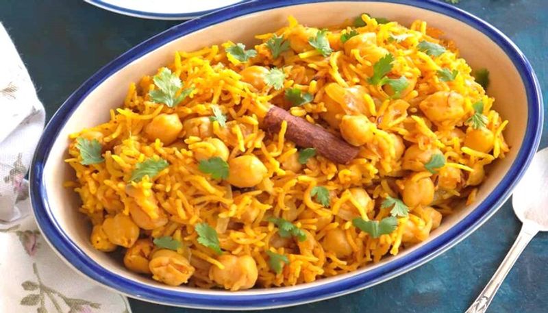 easy and tasty chana pulao recipe in tamil mks