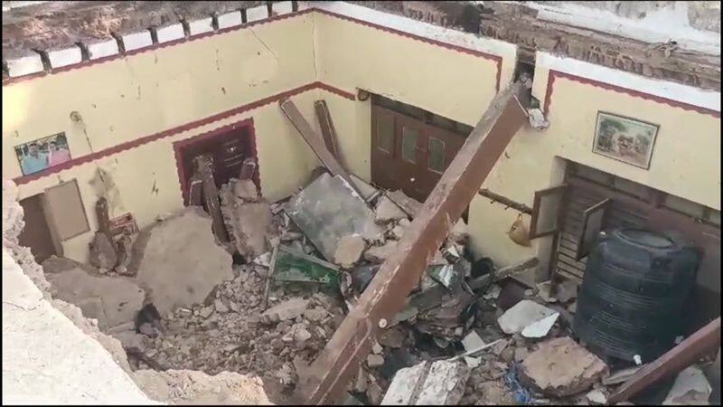 4 persons killed while building collapsed in trichy vel