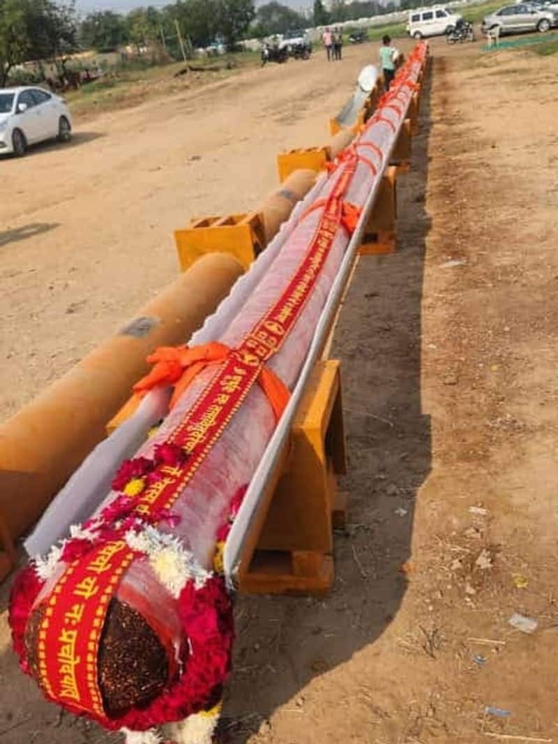 ayodhya ram mandir will be fragrant with 108 ft incense stick zkamn