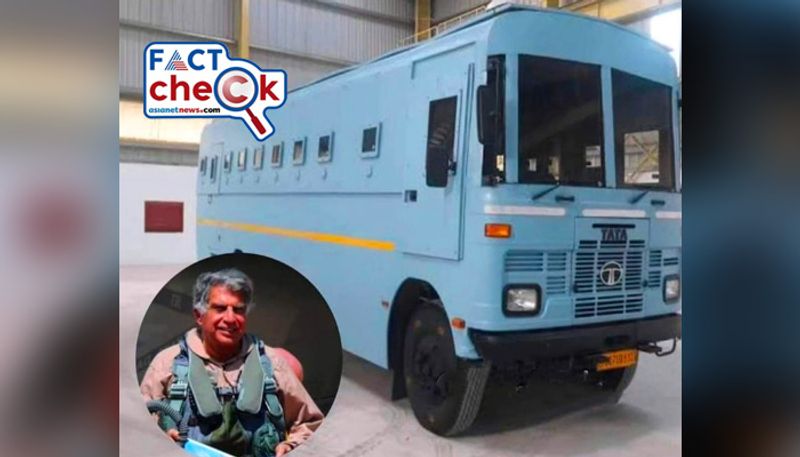 ratan tata provided bulletproof buses to the indian army here is the fact check jje 