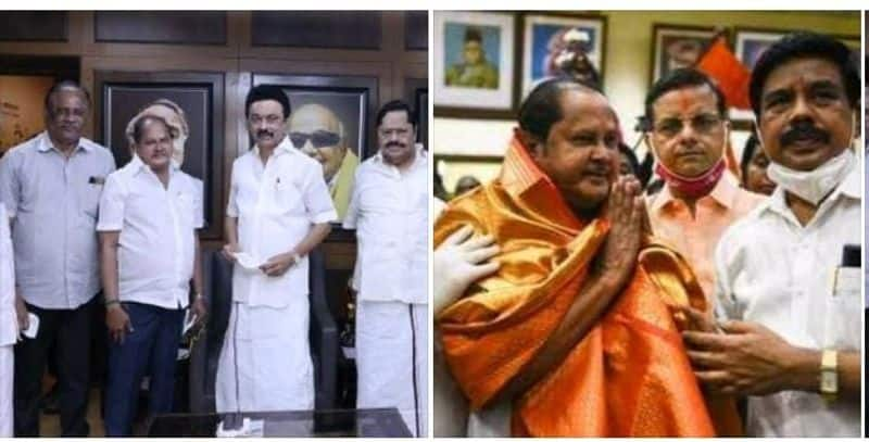 M K  Stalin condolence on the death of former DMK legislator Ku Ka Selvam KAK