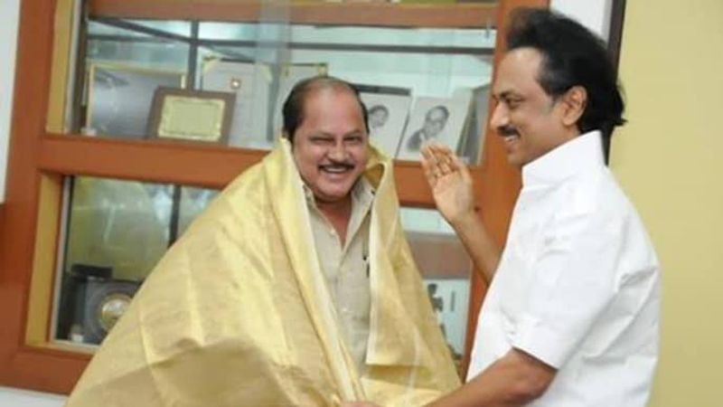 M K  Stalin condolence on the death of former DMK legislator Ku Ka Selvam KAK