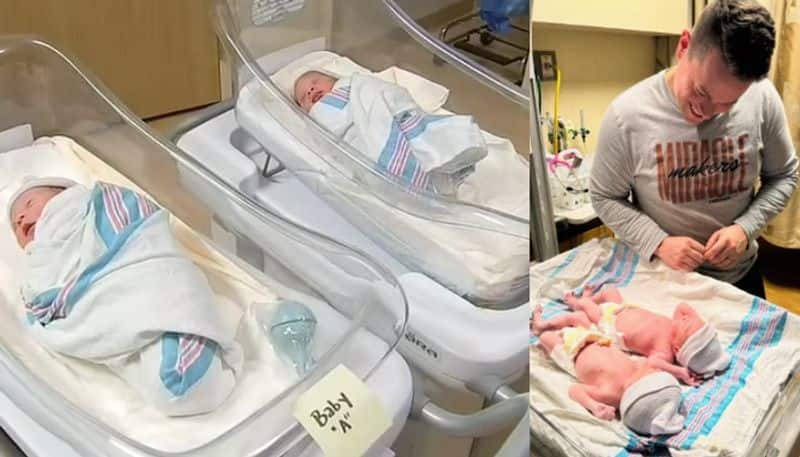 parents welcome twin boys born on different days in different years etj