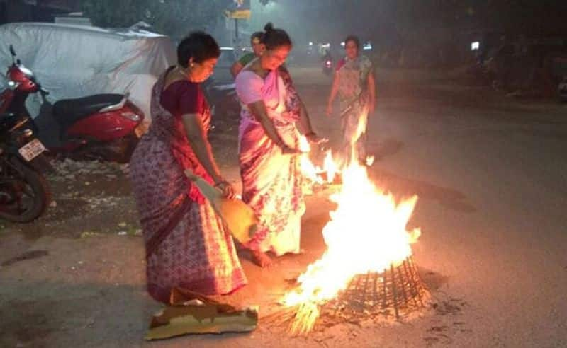 Celebrate a smoke free bhogi festival pollution control board urges to Tamilnadu people Rya