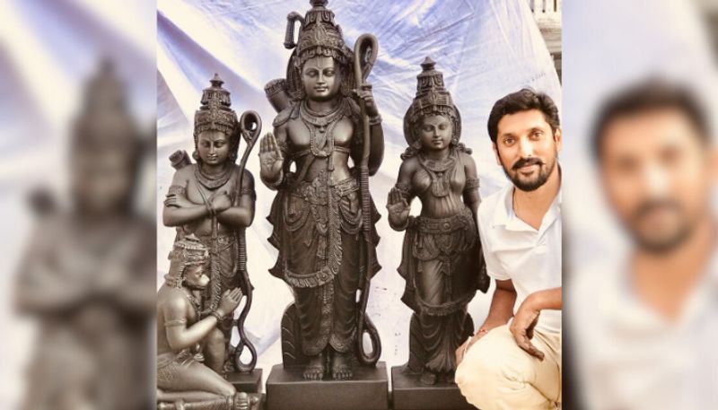 arun yogiraj carved lord ram idols photo going viral but this idol not installing at ayodhya ram temple, know details in fact check kms