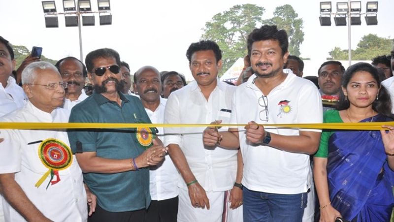 Udhayanidhi Stalin inaugurates 47th Chennai Book Fair 2024 smp