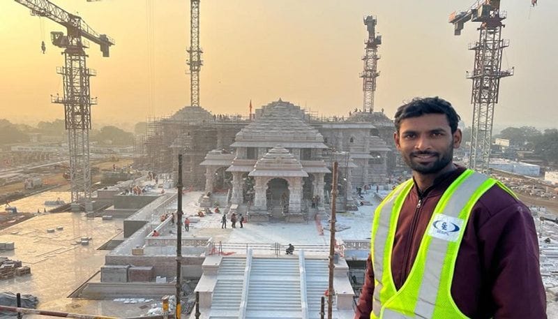 Kannadiga in the Electrical Work of Sri Rama Mandir in Ayodhya grg 