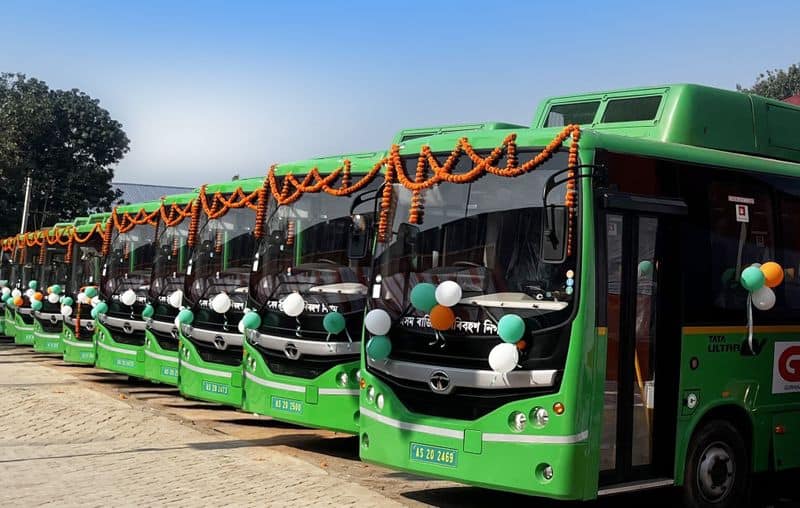 Assam takes green route with 100 Tata Motors electric buses ckm