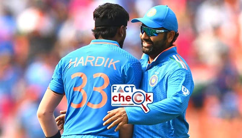 Fake video circulating as Mumbai Indians fans chants Rohit Sharma name in front of Hardik Pandya jje