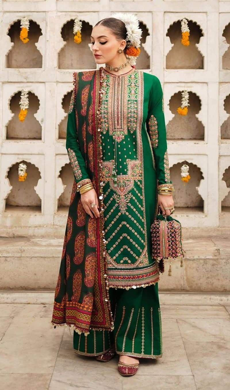 designer suit design for lohri 2024 Heavy salwar suit design for wedding kxa 