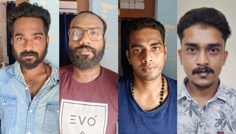 Four youths were arrested under the Kaapa Act and deported from Alappuzha vkv