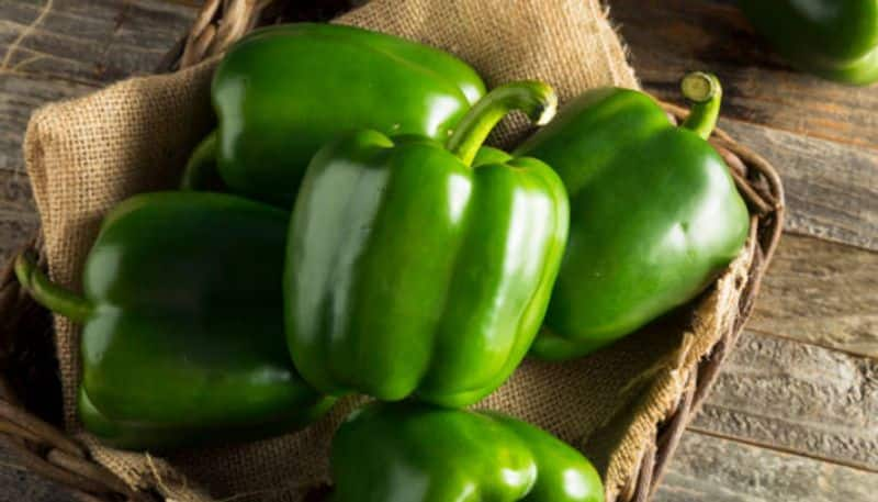 benefits of eating green bell pepper