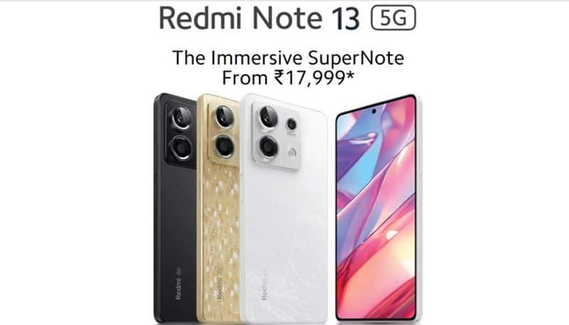 Redmi Note 13 slimmest Note ever launched in India under Rs 20000 check specs camera battery other details gcw