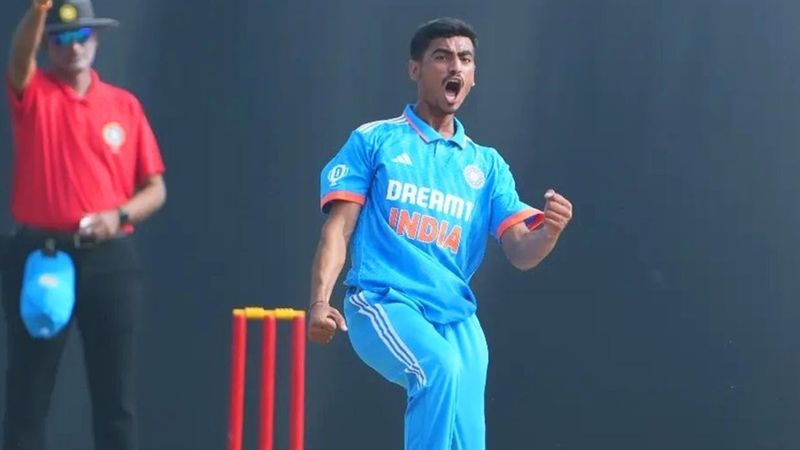 U19 cricket tournament: India beat Afghanistan to reach final, India vs south africa Naman Tiwari RMA