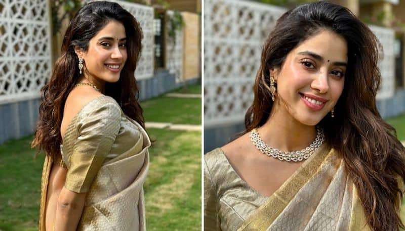 Janhvi Kapoor looks golden as she shares pictures from her Tirupati darshan RKK